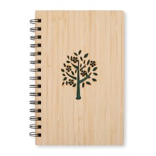 Caderno Capa Bambu